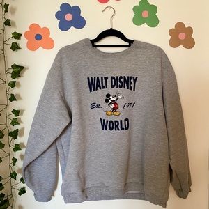 authentic vintage disney sweatshirt